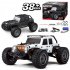 High Simulation Four wheel Drive Rc  Car High speed Off road Remote Control Car Led Light 1 16 Electric Off road Car Model White