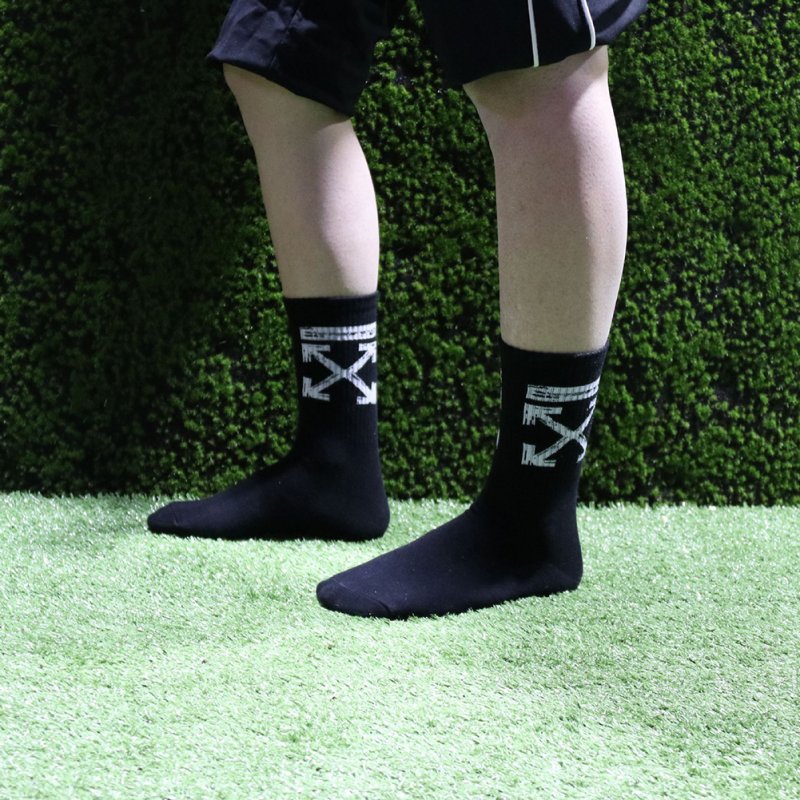 High Socks for Boys and Girls Street Style Black_None