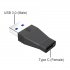 High Speed USB 3 1 Type C to USB 3 0 Adapter USB C to USB 3 0 Type A Connector Converter black