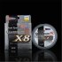 High Strength 8 Braid 100M 0 6  10  PE High Tension Anti bite Fishing LineFIVG