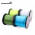 High Strength Strong 1000m 1093yds 4braid Solid Color Braided Fish Line   Blue 0 16mm 20lb