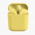 High definition Noise Reduction Bluetooth compatible  Earphones Large capacity Battery Wireless Headset For Listening To Music Learning Sports yellow