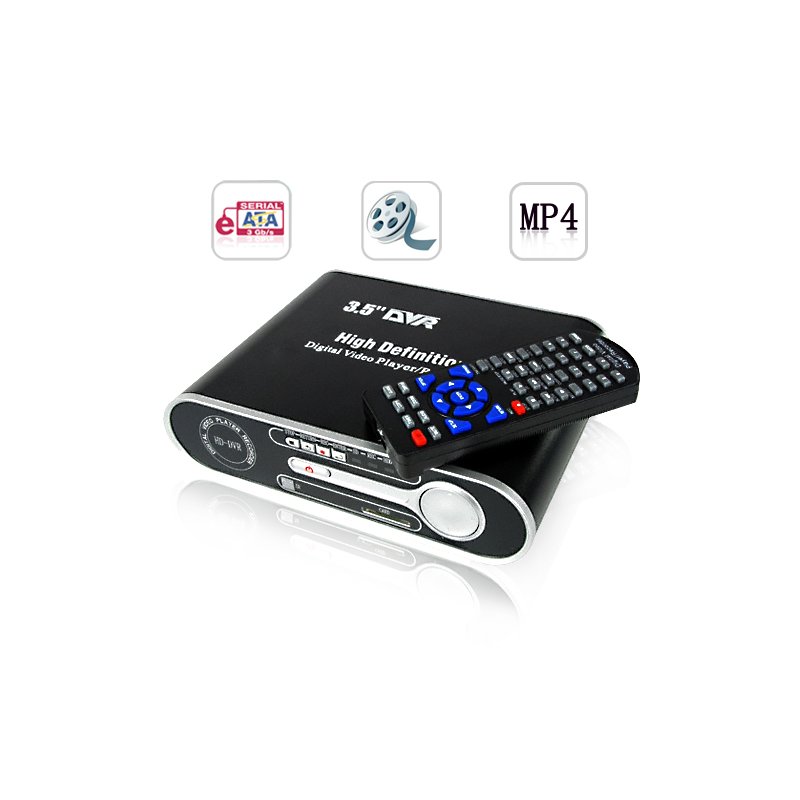 Hard Drive Media Enclosure - Hi-Def DVR + Media Player