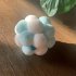 High elastic Felt  Ball  Cats  Plush  Toys Colorful Sounding Bell Self healing Funny Boredom Relief Bite resistant Balls Pets Supplies Blue and white self ball