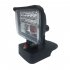 High performance Led Lighting Work Light Torch Low Voltage Protective Function Spotlight Black