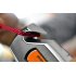 High quality car emergency tool  4 in 1 incorporating a seat belt cutter  window hammer  bright LED flashlight  and tire pressure gauge  Essential car gadget 