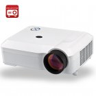 High resolution 3800 Lumen LED projector with 5 8 inch LCD panel and contrast ratio of 2000 1 supports 1920x1200 inputs and displays at 1280x768 resolutions