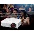 High resolution 3800 Lumen LED projector with 5 8 inch LCD panel and contrast ratio of 2000 1 supports 1920x1200 inputs and displays at 1280x768 resolutions