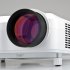 High resolution 3800 Lumen LED projector with 5 8 inch LCD panel and contrast ratio of 2000 1 supports 1920x1200 inputs and displays at 1280x768 resolutions