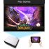 High resolution projector with 5 8 inch LCD panel has a brightness of 2500 Lumens and  contrast ratio of 2000 1 supporting WUXGA  1920x1080  inputs