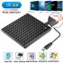 High speed Usb3 0 External Optical Drive Touch Control DVD CD Player Recorder Burner Portable CD Reader Black