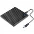 High speed Usb3 0 External Optical Drive Touch Control DVD CD Player Recorder Burner Portable CD Reader Black