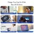 High speed Usb3 0 External Optical Drive Touch Control DVD CD Player Recorder Burner Portable CD Reader Black