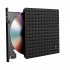 High speed Usb3 0 External Optical Drive Touch Control DVD CD Player Recorder Burner Portable CD Reader Black