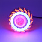 High transmission  correct curved lens for better luminous efficiency