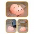 Hippo Night Light For Kids  3 Brightness Adjustable  30 Minute Automatic Shutdown Function  Rechargeable Cordless Toddler Night Lights For Kids Bedroom pink
