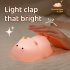 Hippo Night Light For Kids  3 Brightness Adjustable  30 Minute Automatic Shutdown Function  Rechargeable Cordless Toddler Night Lights For Kids Bedroom pink