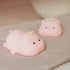 Hippo Night Light For Kids  3 Brightness Adjustable  30 Minute Automatic Shutdown Function  Rechargeable Cordless Toddler Night Lights For Kids Bedroom pink
