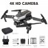 Hj95  Mini  Folding  Drone Fpv Four axis Drone Wifi Real time Transmission High definition Aerial Drone With 2 million wifi camera