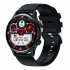 Hk8pro Smart Watch 1 36 inch Amoled Screen Bluetooth compatible Calling Voice Control Bracelet Ip68 Waterproof Gold pink silicone strap