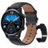 Hk8pro Smart Watch Amoled Bluetooth Call Voice Control Bracelet Heart Rate Monitor Fitness Smartwatch Gold Leather