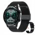 Hk8pro Smart Watch Amoled Bluetooth Call Voice Control Bracelet Heart Rate Monitor Fitness Smartwatch Black Steel