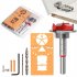 Hole Saw Set Woodworking Tools With Adjustable Positioning Hinge Hole Saw Alloy Blades Waterproof And Corrosion resistant Hole Saw Cutter Woodworking Tools Set 