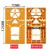 Hole Saw Set Woodworking Tools With Adjustable Positioning Hinge Hole Saw Alloy Blades Waterproof And Corrosion resistant Hole Saw Cutter Woodworking Tools Set 