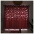 Hollow Out Flower Window Curtain for Shading Home Decoration Pink 1   2m high punch