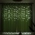 Hollow Out Flower Window Curtain for Shading Home Decoration green 1   2m high punch