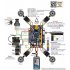 Holybro Kakute F7 AIO F7 Flight Controller w  OSD BEC Current Sensor   4 PCS 65A BLheli 32 Tekko32 F3 Metal ESC Combo for RC Drone As shown