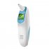 Home Electronic Digital Ear Forehead Infrared Thermometer for Baby Kids  blue