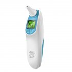 Home Electronic Digital Ear Forehead Infrared Thermometer for Baby Kids  blue
