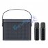 Home Mini Karaoke Speaker Kit Wireless Bluetooth compatible Dual Microphone Speaker Small Audio Ktv Set White