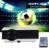 Home Movie Projector has a 34 to 130 inch image size and with native Resolution of 800x480   and inputs for AV  HDMI  VGA  USB  micro SD Card its very versatile