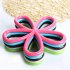 Home Nonslip Thicken Plum Blossom Shape Hollow Thermal Insulation Pot Cup Mat