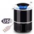 Home Safe USB Photocatalyst Electric  LED Mosquito Insect Killer Repeller Lamp Fly Bug Repellent Zapper