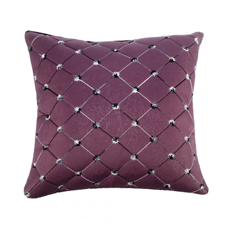 Multicolored Plaids Throw Pillow Case