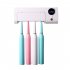 Home Ultraviolet Electric Toothbrush Sterilizer Storage Rack Without Toothbrush  white