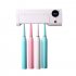 Home Ultraviolet Electric Toothbrush Sterilizer Storage Rack Without Toothbrush  white
