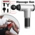 Home Use Electric Fascia Tool Muscle Therapy Massage Fitness Equipment Sports Relaxation Massage red EU Plug