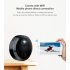 Home Wifi Wide angle Wireless  Camera High definition Night Vision 1080p Home Security Camera black