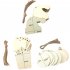 Home Wooden Christmas Hanging Pendant for Xmas Tree Decoration 10Pcs Pendants 10Pcs Ropes  JM01719