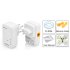 Homeplug AV Ethernet Adapter Kit   200Mbps Transfer Speed  QoS  Perfect for HD IPTV Streaming  Plug  n  Play