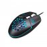 Honeycomb Hollow Mouse with Cooling fan Adjustable Sweatproof Gaming Mouse black