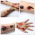 Horrible Halloween Tattoo Sticker Scar Design Temporary Tattoo Sticker 4 15 21cm