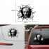Horror Personality Decorative Nun Body Sticker Car Covering Scratch Pull Flower Sticker