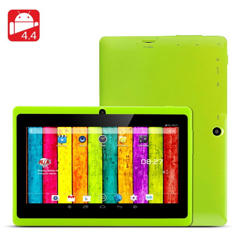 7 Inch Android 4.4 Tablet PC (Green)