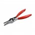 Hose Removal Pliers Car Oil Pipe Separation Pliers Pipe Buckle Removal Tool Fuel Pipe Separator Pliers separation pliers  red handle 