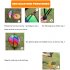 Hot Air Balloons Wind Spinner Striped Windsock Curlie Tail Colorful Kinetic Hanging Decoration Garden Yard Outdoor Toy  Six color cloth